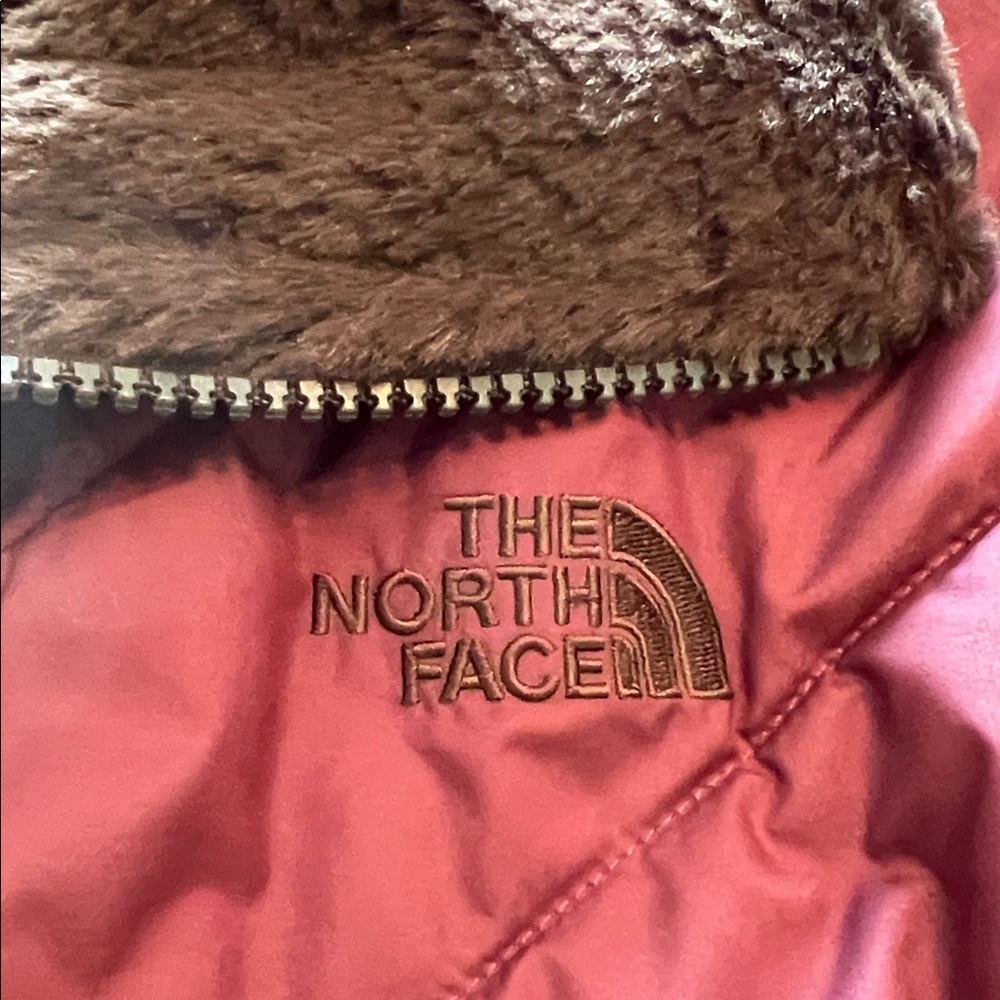 The North Face Women's Maroon Reversible Jacket Size XXL EUC - Picture 4 of 12